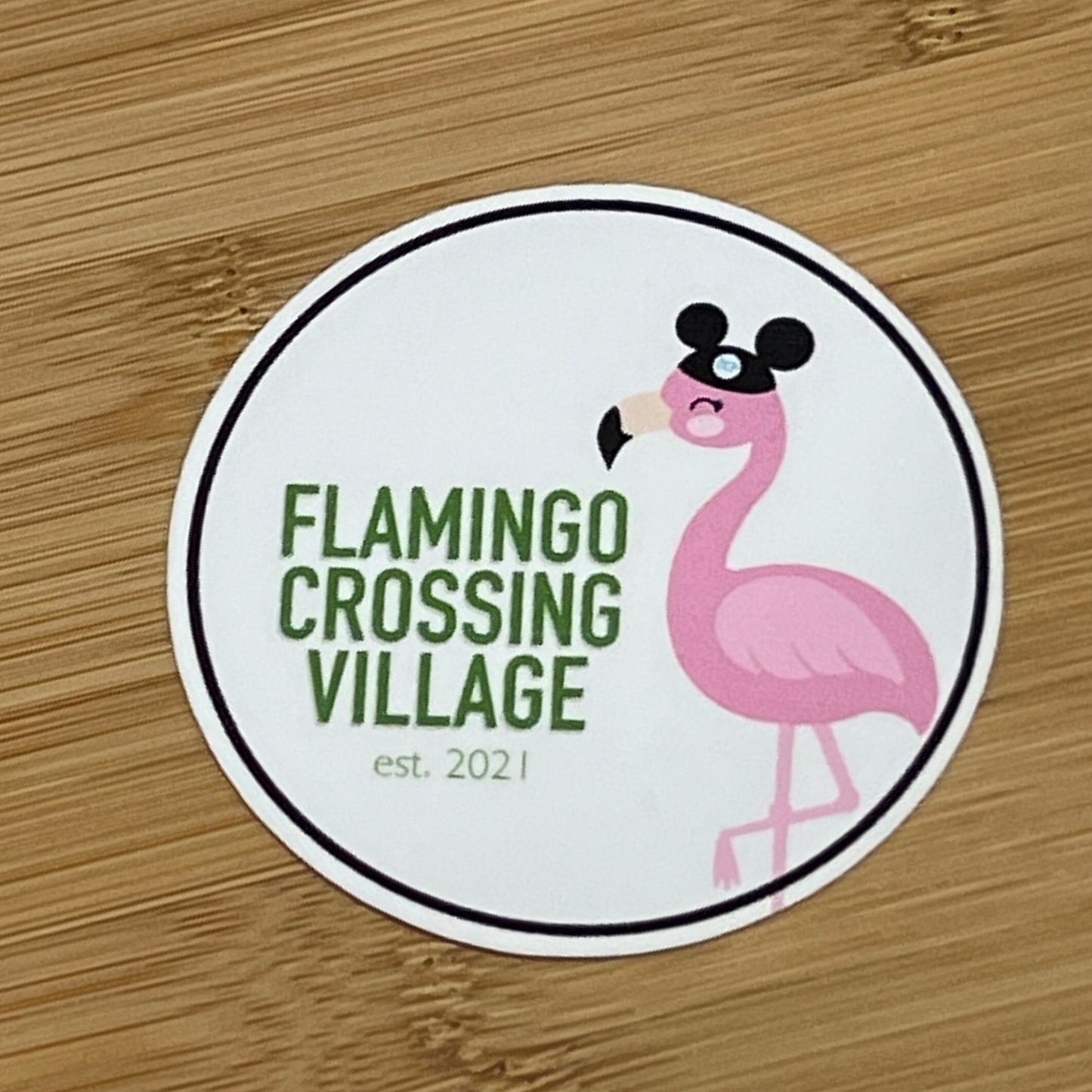 Flamingo Crossing Village Est. 2021 Disney College Program Sticker