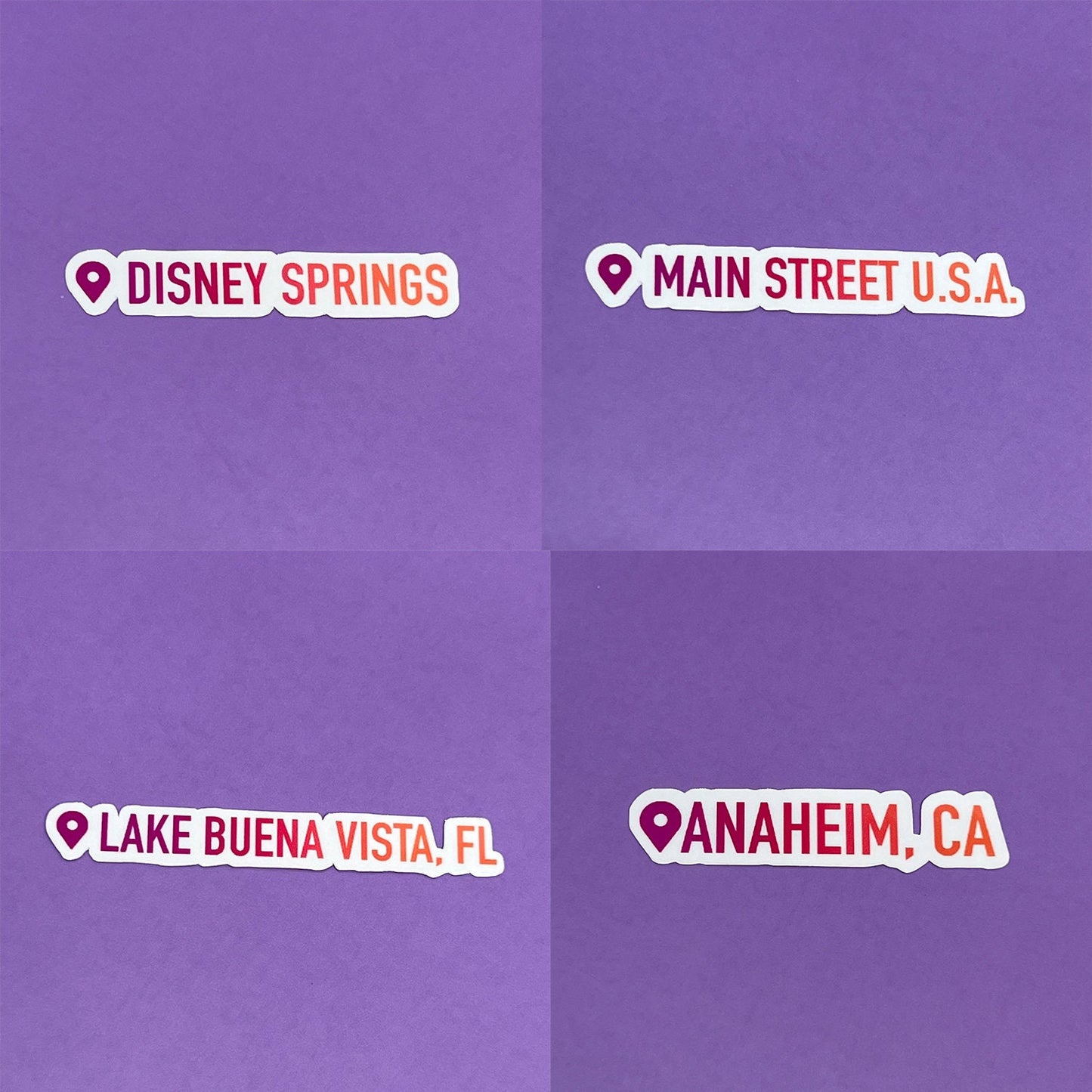 Where I've Been Stickers - Disney, Cities and More | Waterproof Sticker