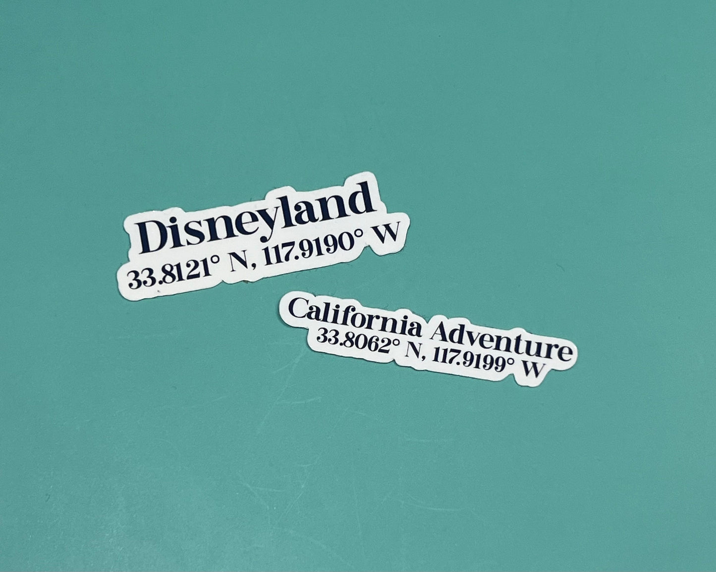 Disneyland and California Adventure Coordinate Bundle Stickers