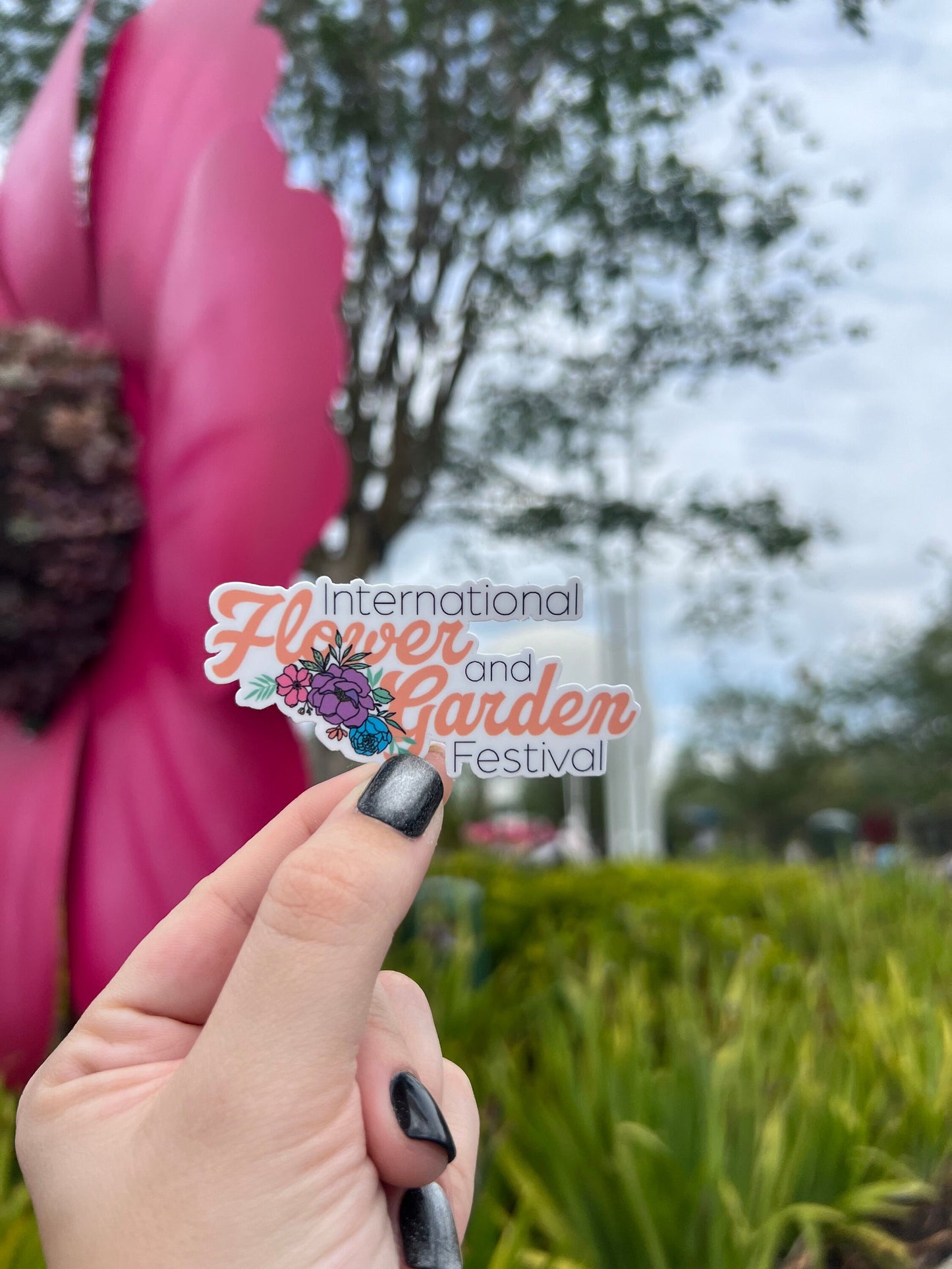 International Flower and Garden Festival Sticker - EPCOT Inspired