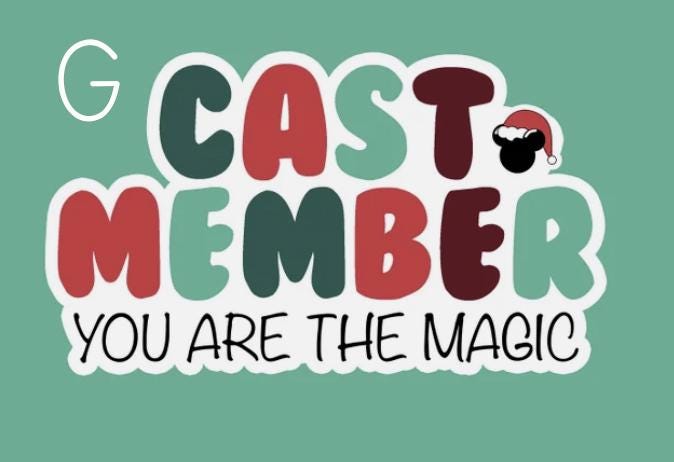 Cast Member Appreciation Sticker Bundle