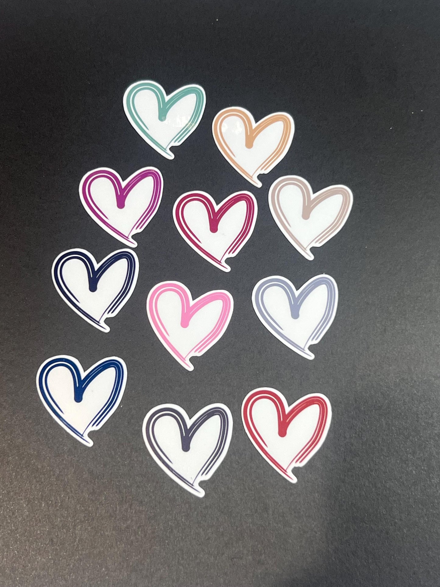 Taylor Swift Album BUNDLE Heart Sticker - now with TTPD