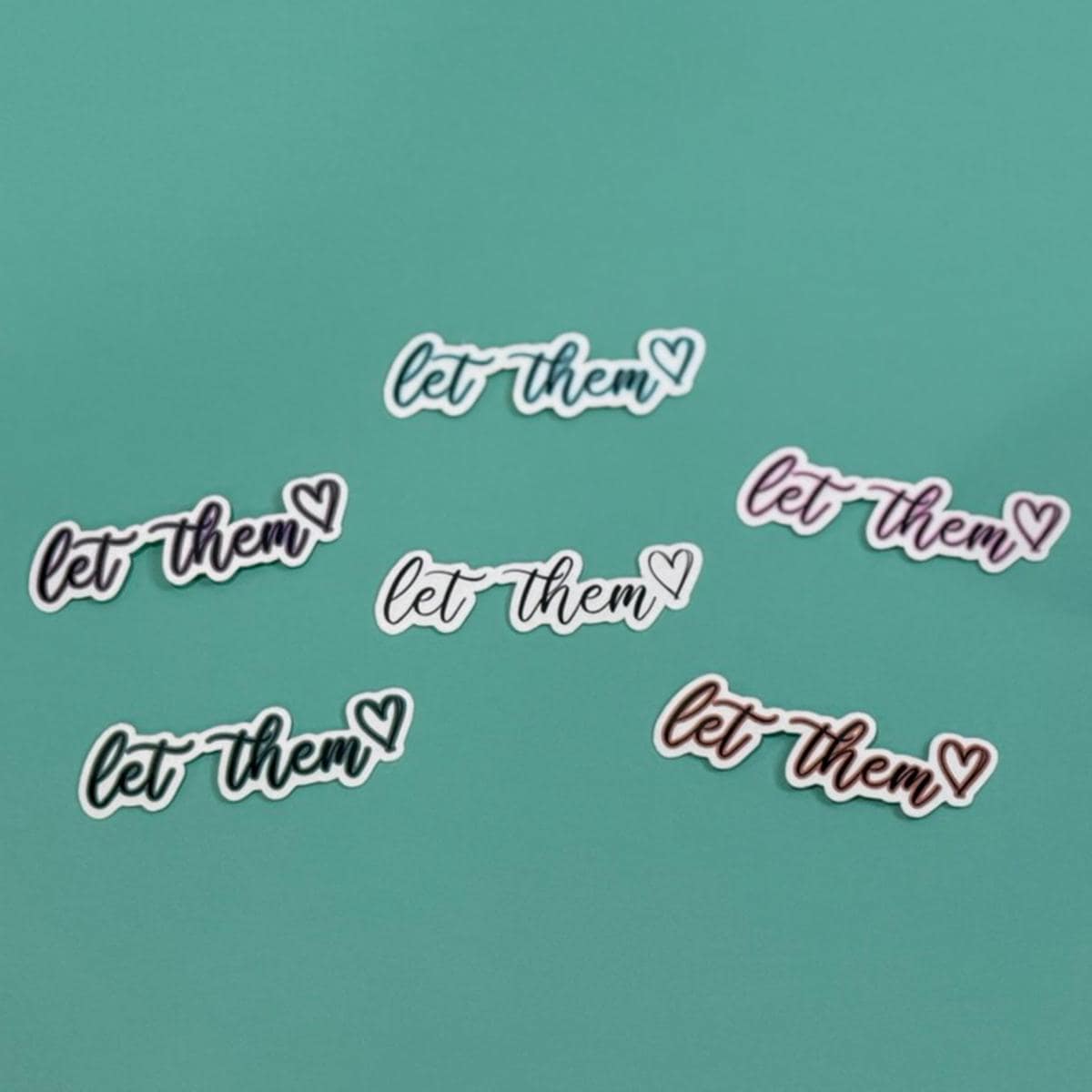 Let Them - Bundle Waterproof Sticker