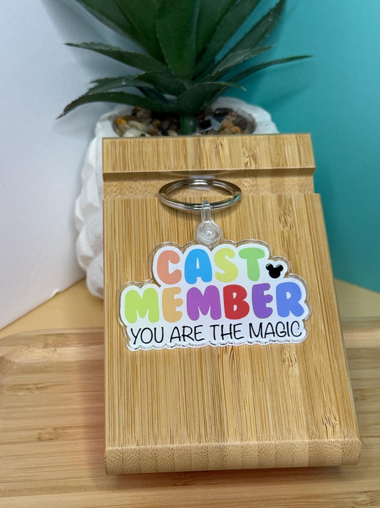 Cast Member You are the Magic Keychain | Cast Member Keychain | Disney | Cast Member Appreciation