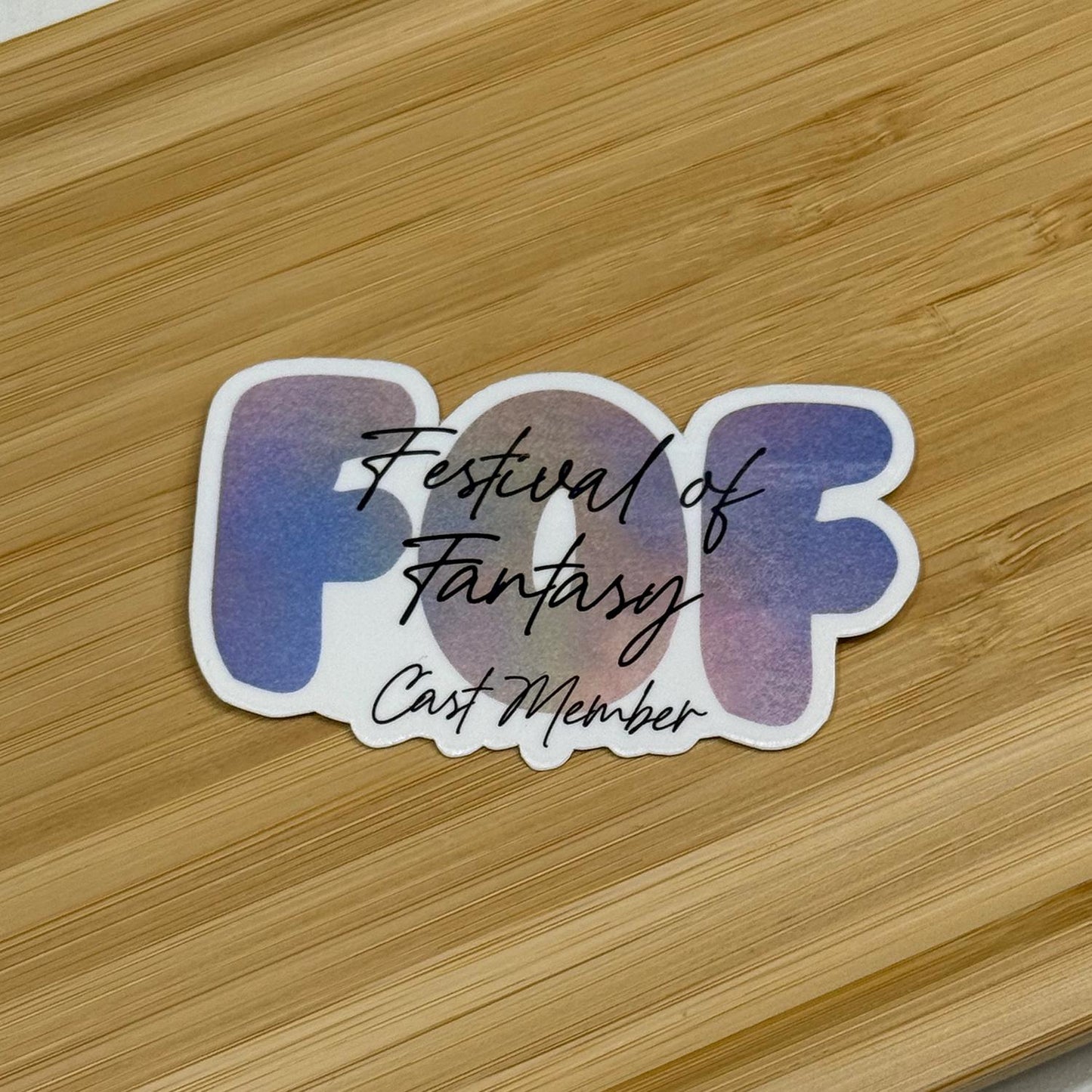 Festival of Fantasy Sticker | Cast Member Sticker | Disney Parades