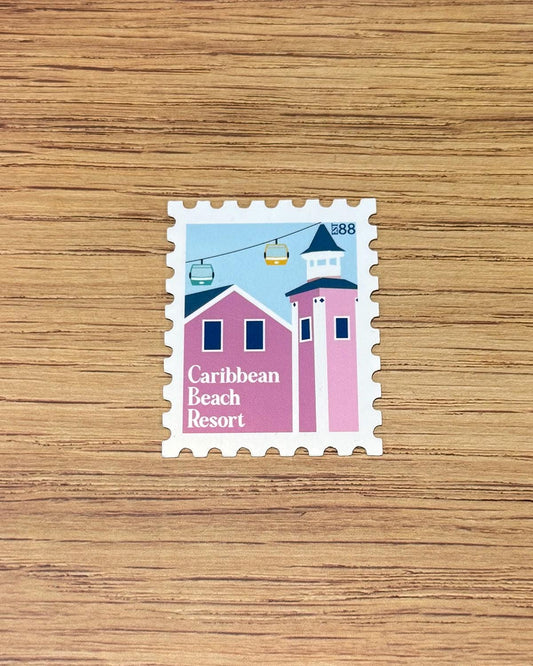 Disney Moderate Resort Stamp Stickers Bundle