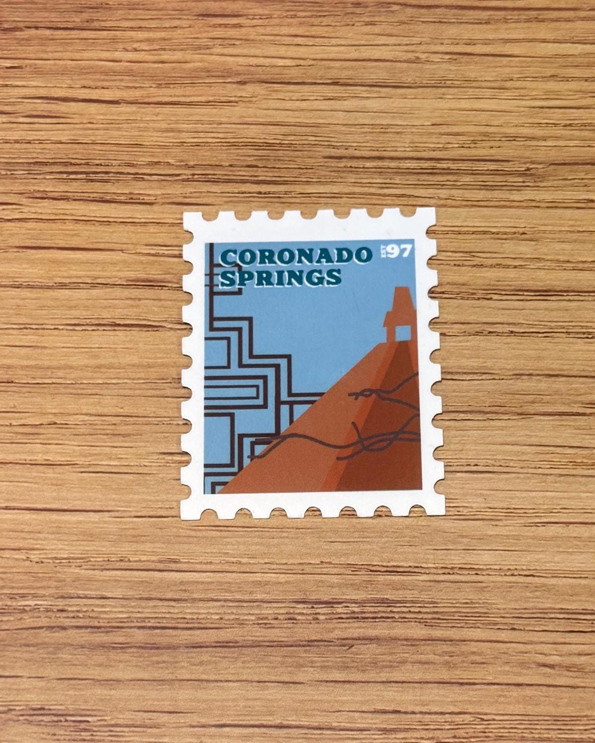 Disney Moderate Resort Stamp Stickers Bundle