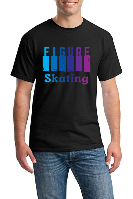 Retro Figure Skating Silhouette T-shirt