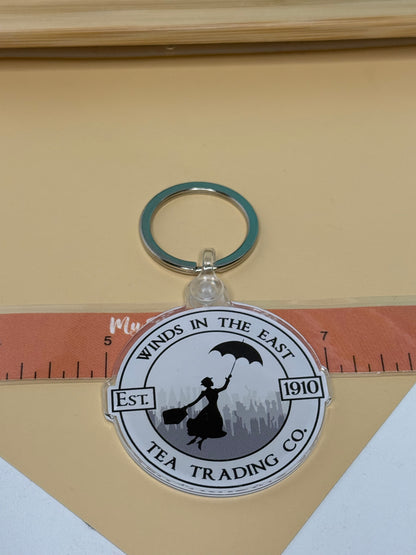 Winds in the East Tea Trading Company  Acrylic Keychain