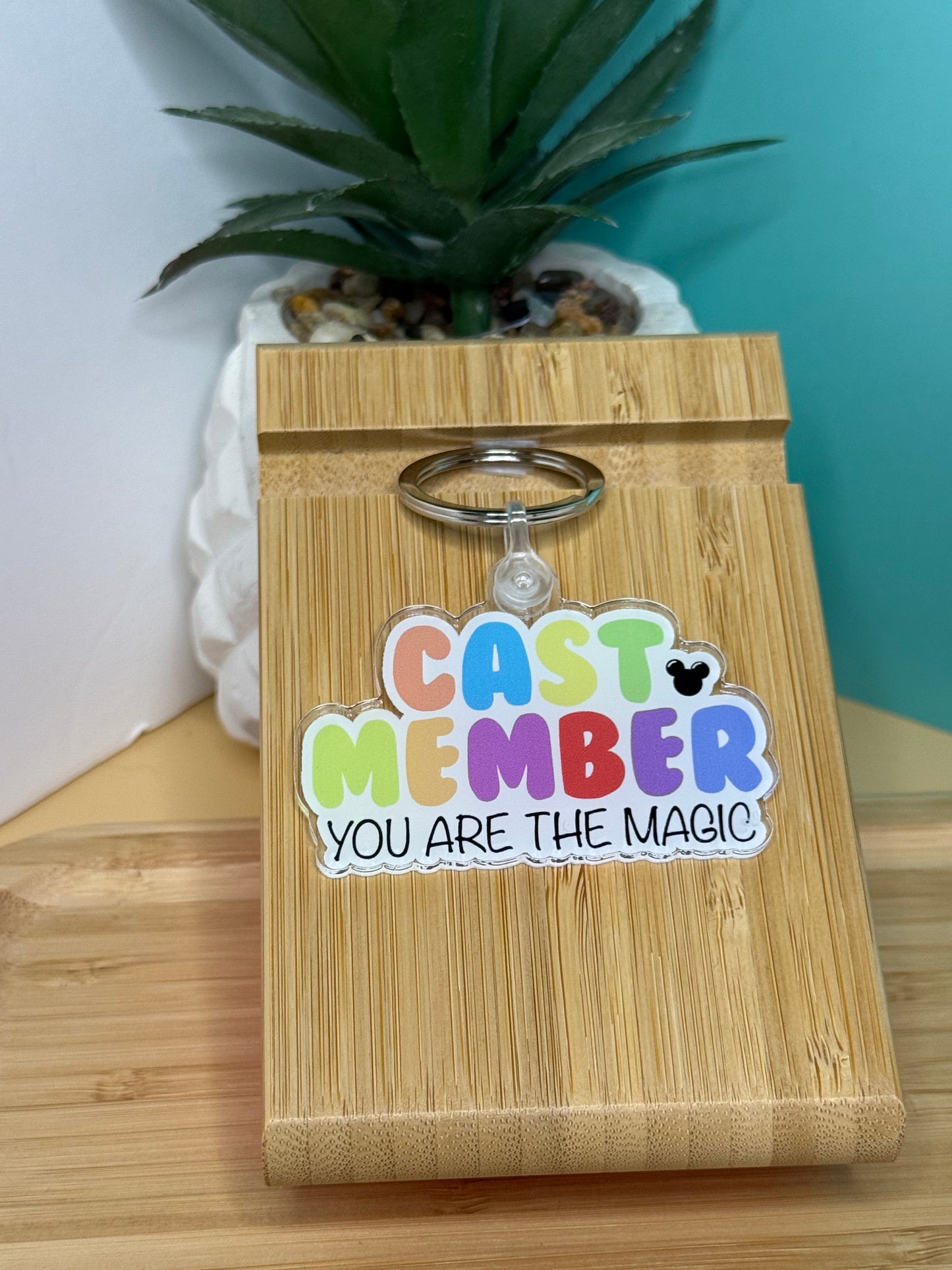 Cast Member You are the Magic Keychain | Cast Member Keychain | Disney |  Cast Member Appreciation