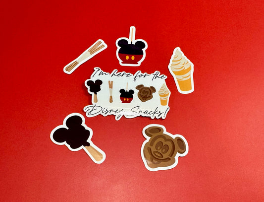 Disney Snack Pack - Waterproof Sticker Bundle