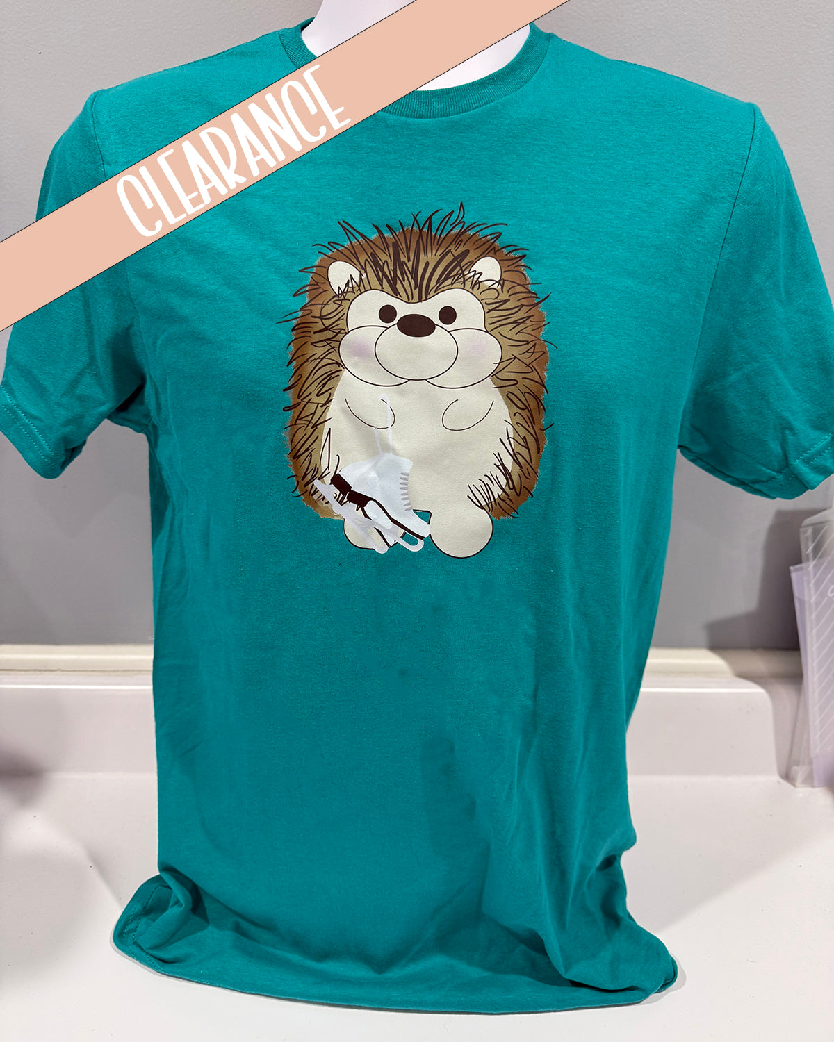 Frankie Skate Aqua Tshirt - Clearance