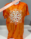 Skate Snowflake TieDye Tshirt - Clearance