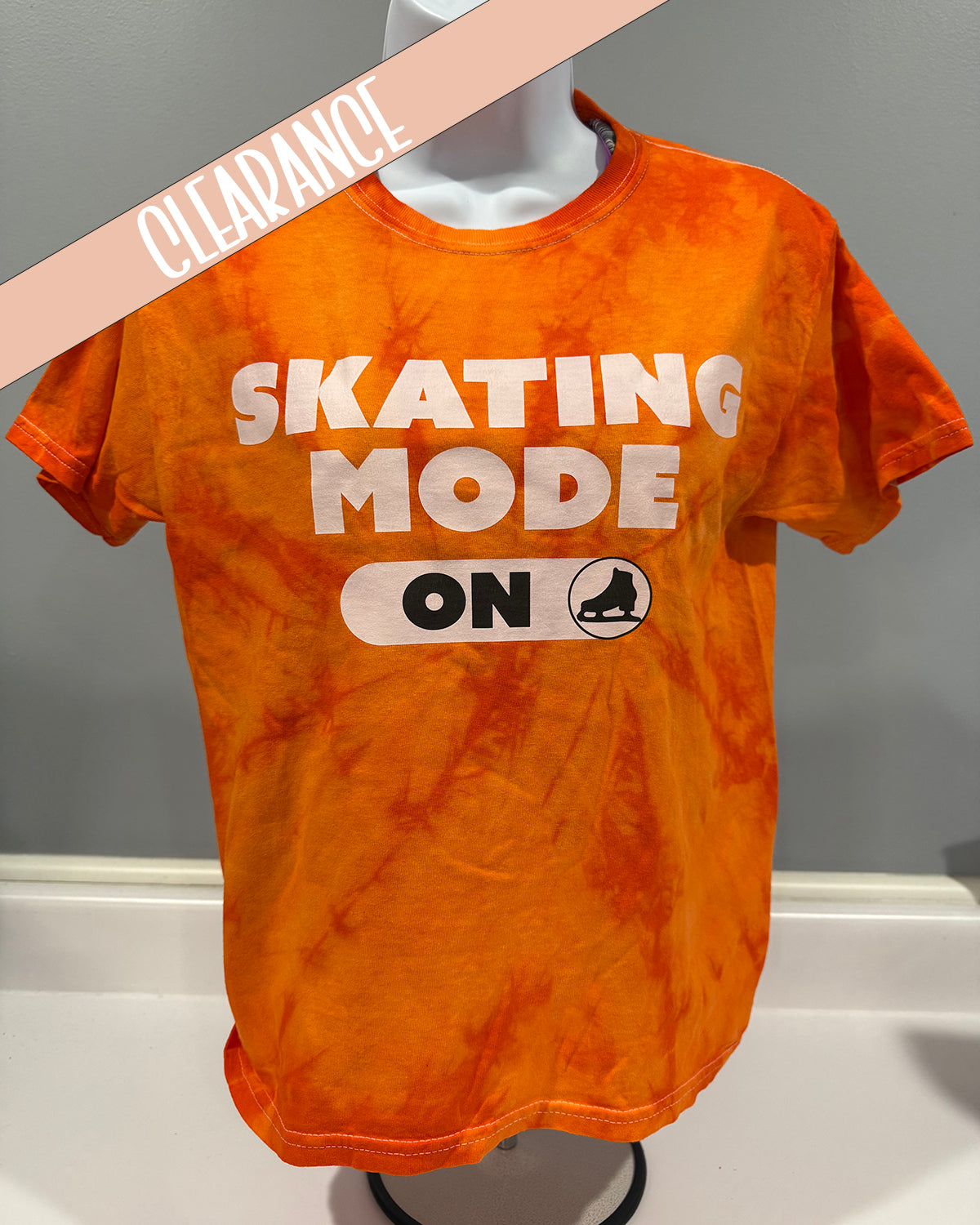 Skate Mode On TieDye Tshirt - Clearance