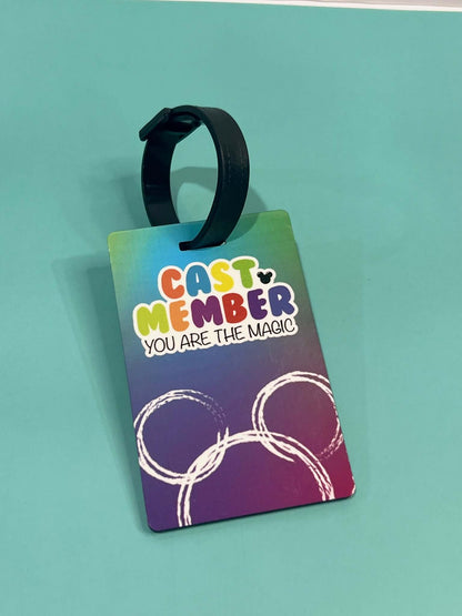 Cast Member Luggage Tag