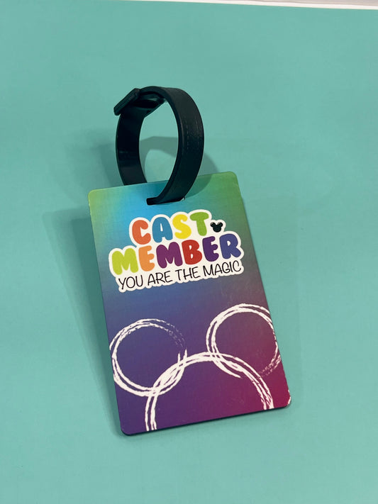Cast Member Luggage Tag