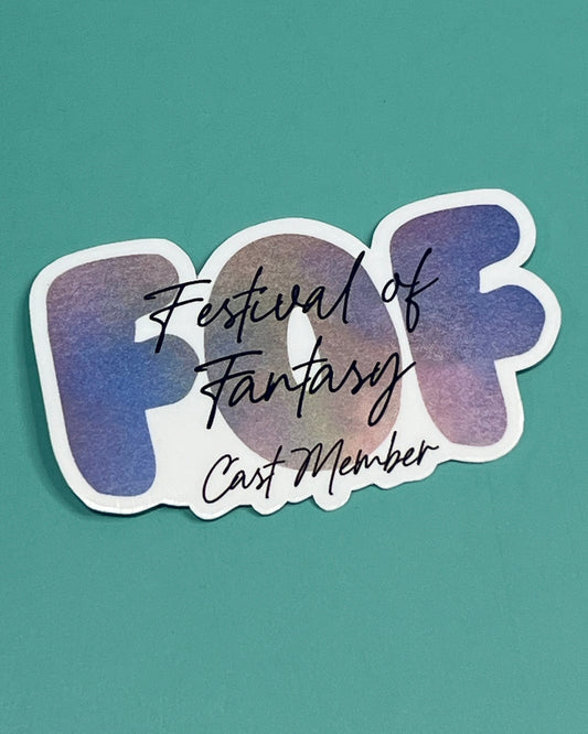 Festival of Fantasy Sticker |  Cast Member Sticker | Disney Parades