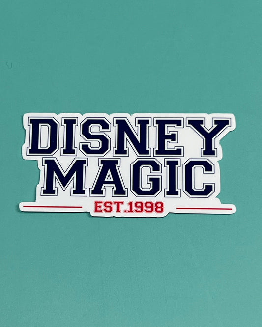 Disney Magic Est. 1998 Sticker Disney Cruise  Line