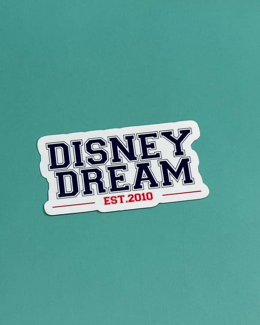 Disney Dream Est. 2010 Sticker Disney Cruise  Line