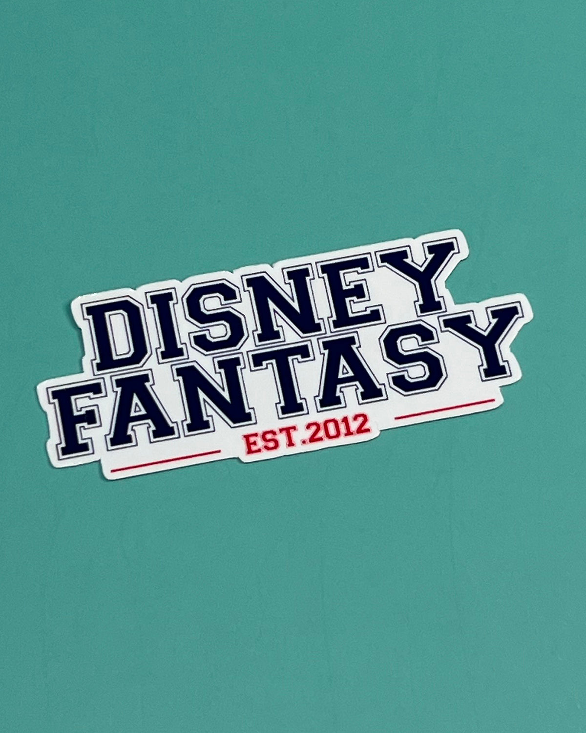 Disney Fantasy Est. 2012 Sticker Disney Cruise  Line