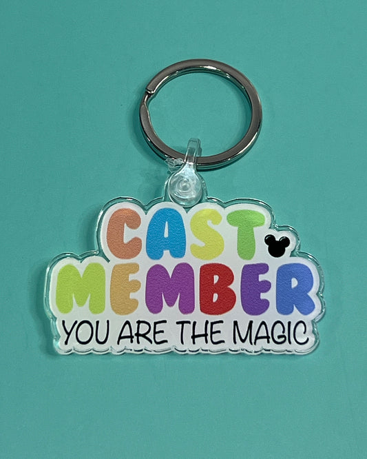 Cast Member You are the Magic Keychain | Cast Member Keychain | Disney