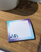 Cast Member 3x3" Sticky Notes, Note Pad- Post It Brand 50 sheet
