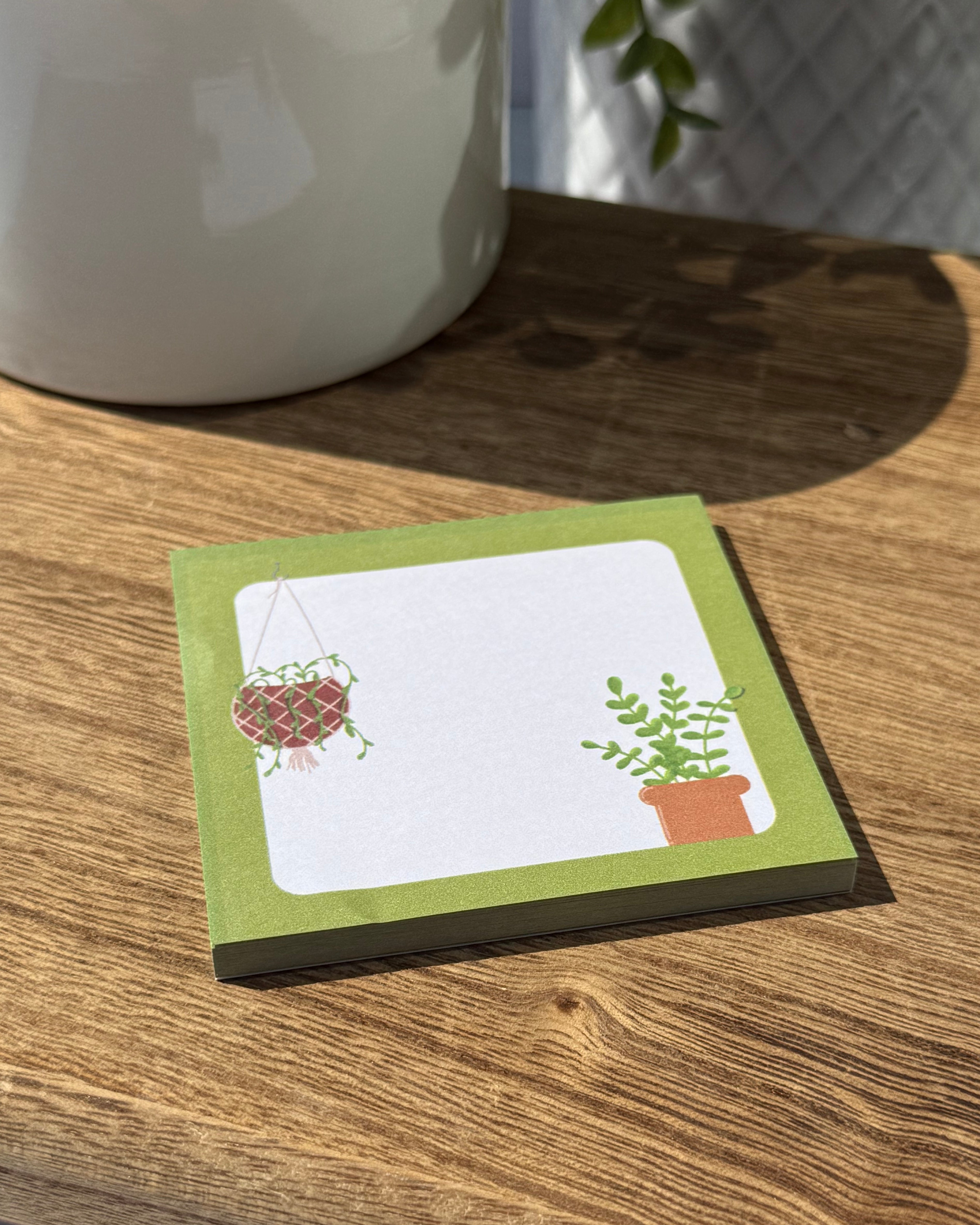 Plant Lover 3x3" Sticky Notes: Fall Post-it Brand Note Pad