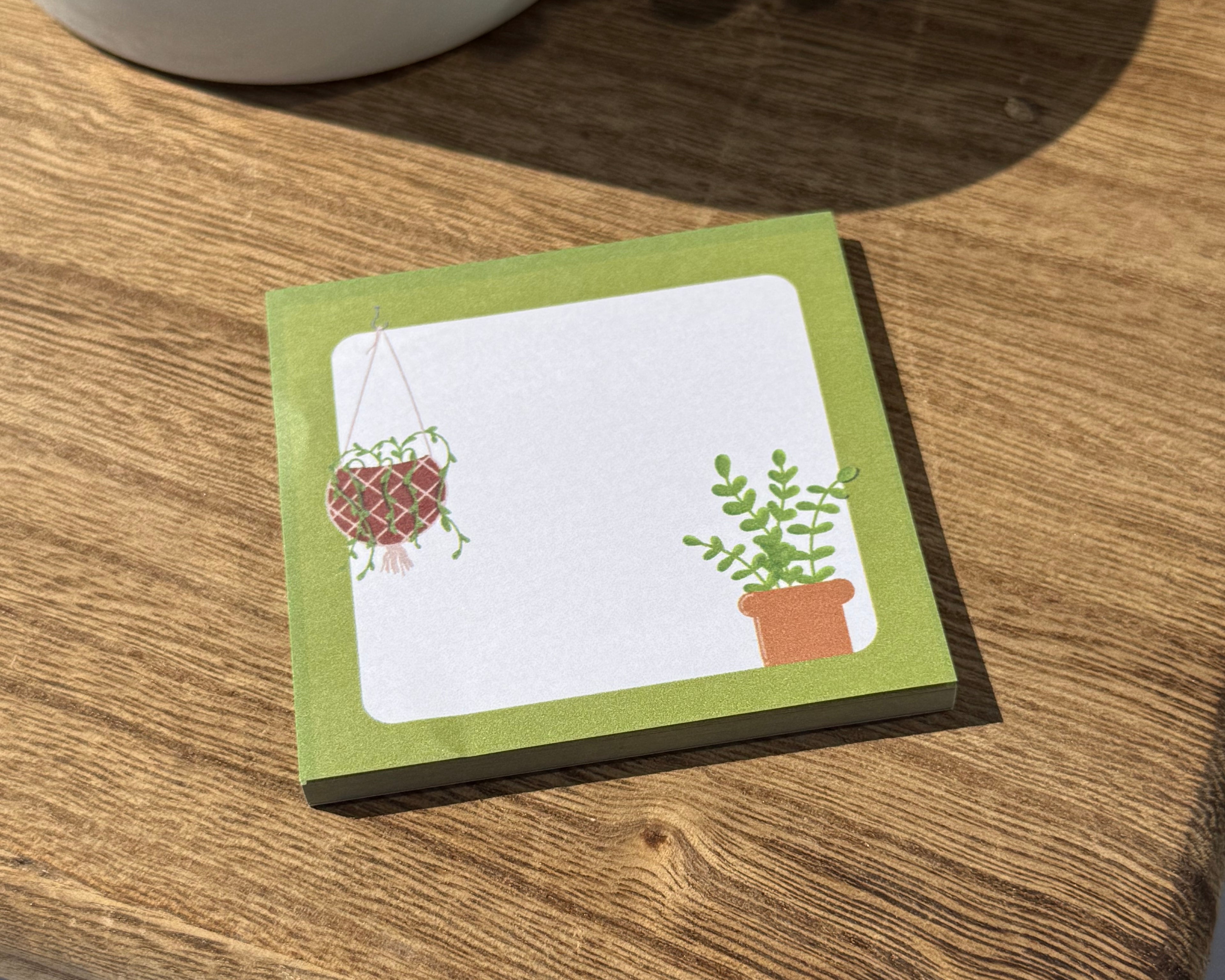 Plant Lover 3x3" Sticky Notes: Fall Post-it Brand Note Pad