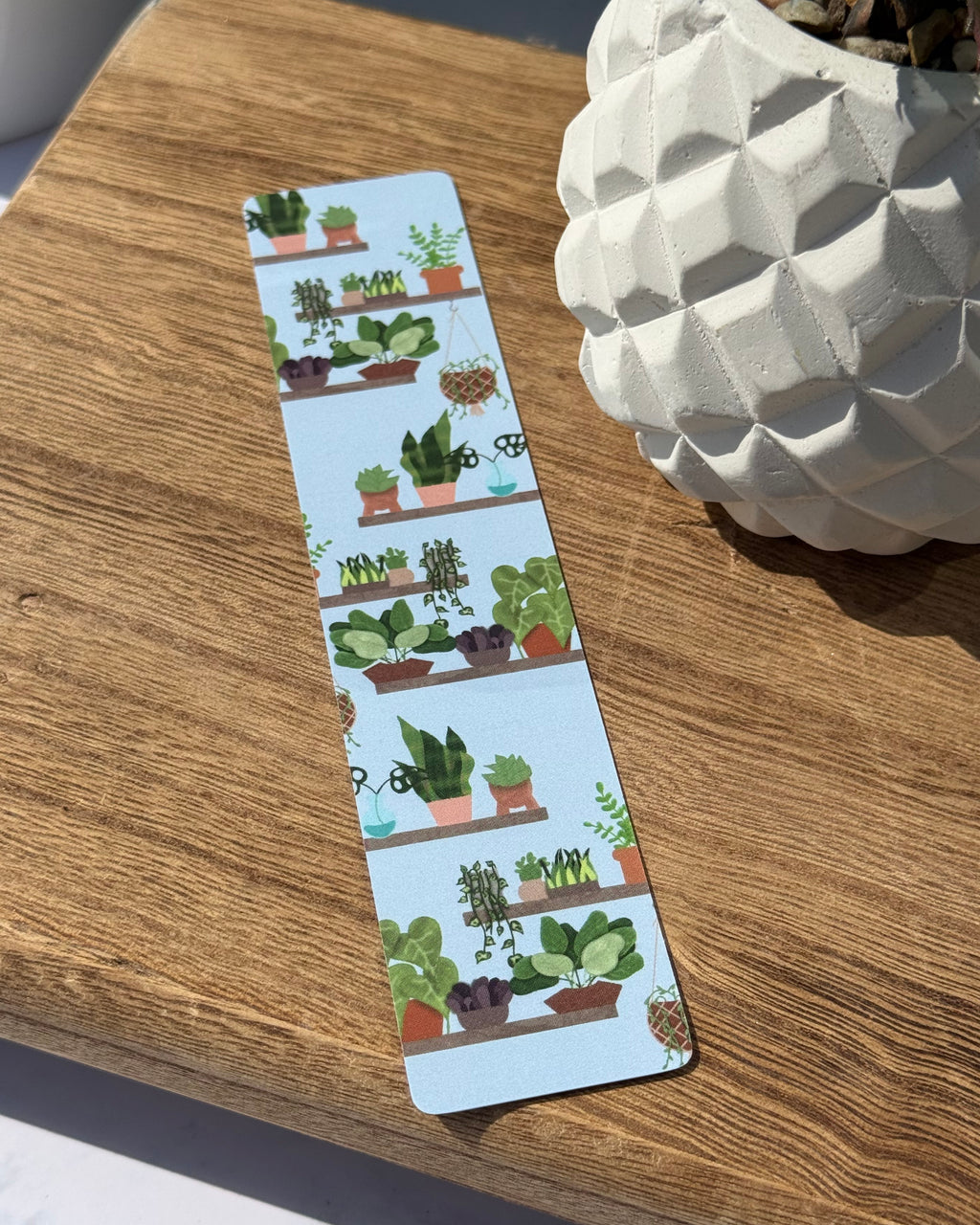 Plant Shelf Bookmark Double Sided - 1.5" x7"