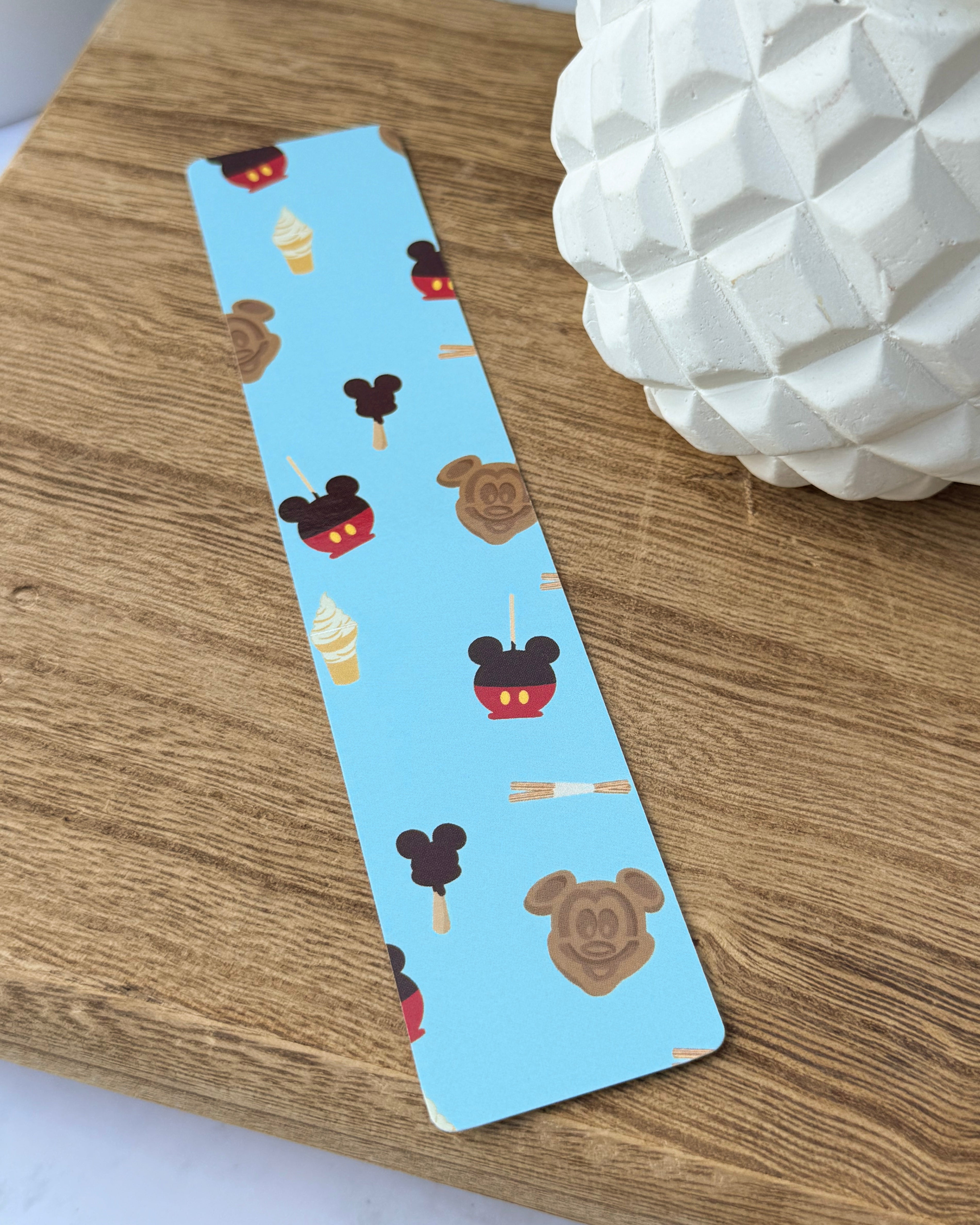 Disney Snacks Double Sided Bookmark - 1.5" x7"