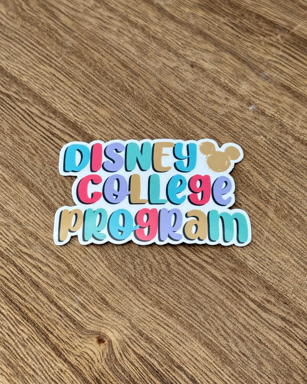 Disney College Program Waterproof Sticker