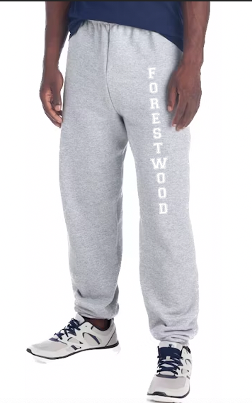 Forestwood Skating Club -  Gray Sweatpants