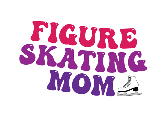 Figure Skater Family Waterproof Stickers