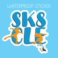 SK8 CLE Waterproof Sticker