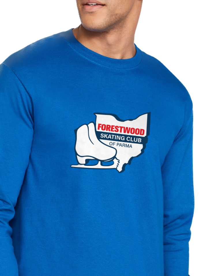 Forestwood Skating Club -  Royal Blue Long Sleeve