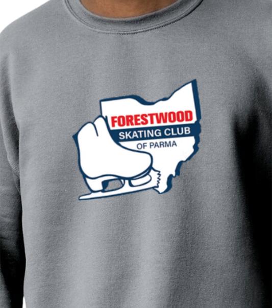 Forestwood Skating Club -  Gray Sweatshirt