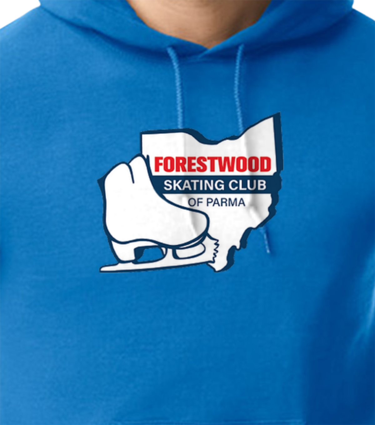 Forestwood Skating Club - Royal Blue Hoodie