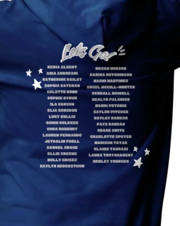 Wolverettes with Team List Hoodie 2026