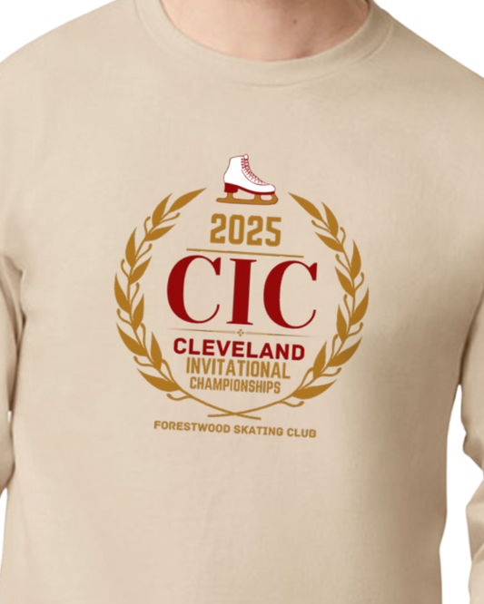 CIC 2025 Long Sleeve T Shirt Full Logo