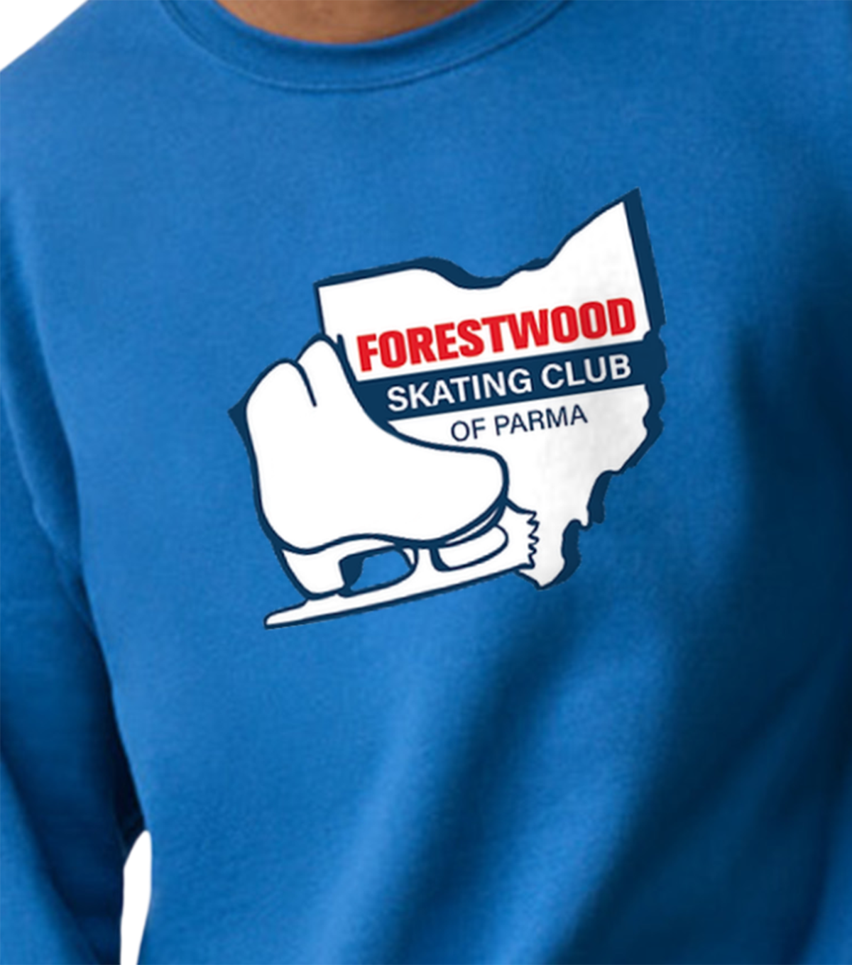 Forestwood Skating Club -  Royal Blue Sweatshirt