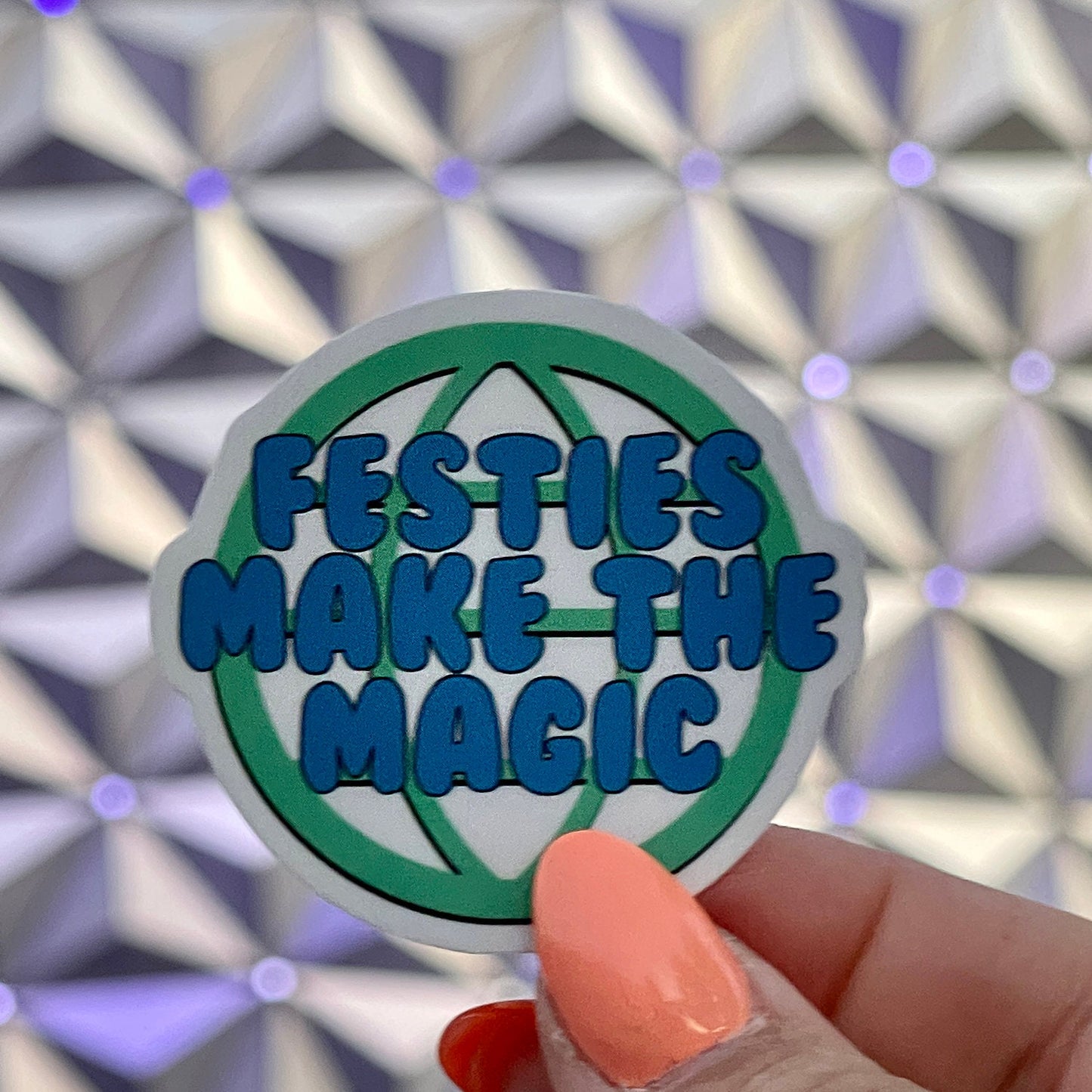 Festies Make The Magic Sticker  | EPCOT | Festival Cast Member | EPCOT Festival