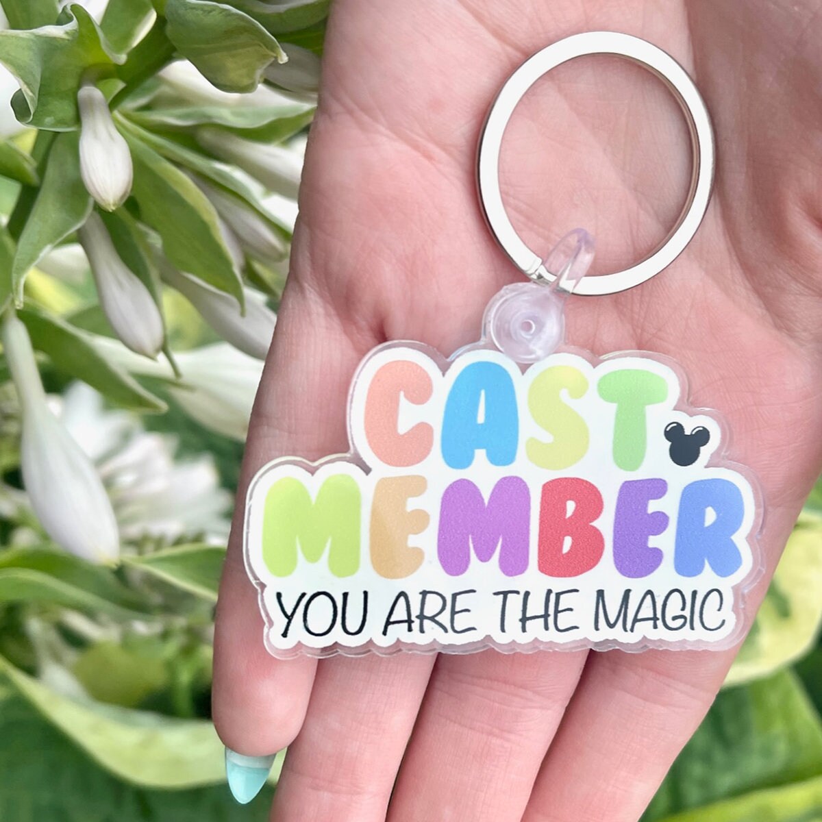 Cast Member You are the Magic Keychain | Cast Member Keychain | Disney |  Cast Member Appreciation