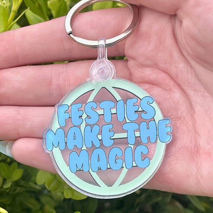 Festies Make The Magic Keychain | EPCOT | Festival Cast Member | EPCOT Festival