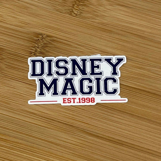 Disney Magic Est. 1998 Sticker Disney Cruise  Line