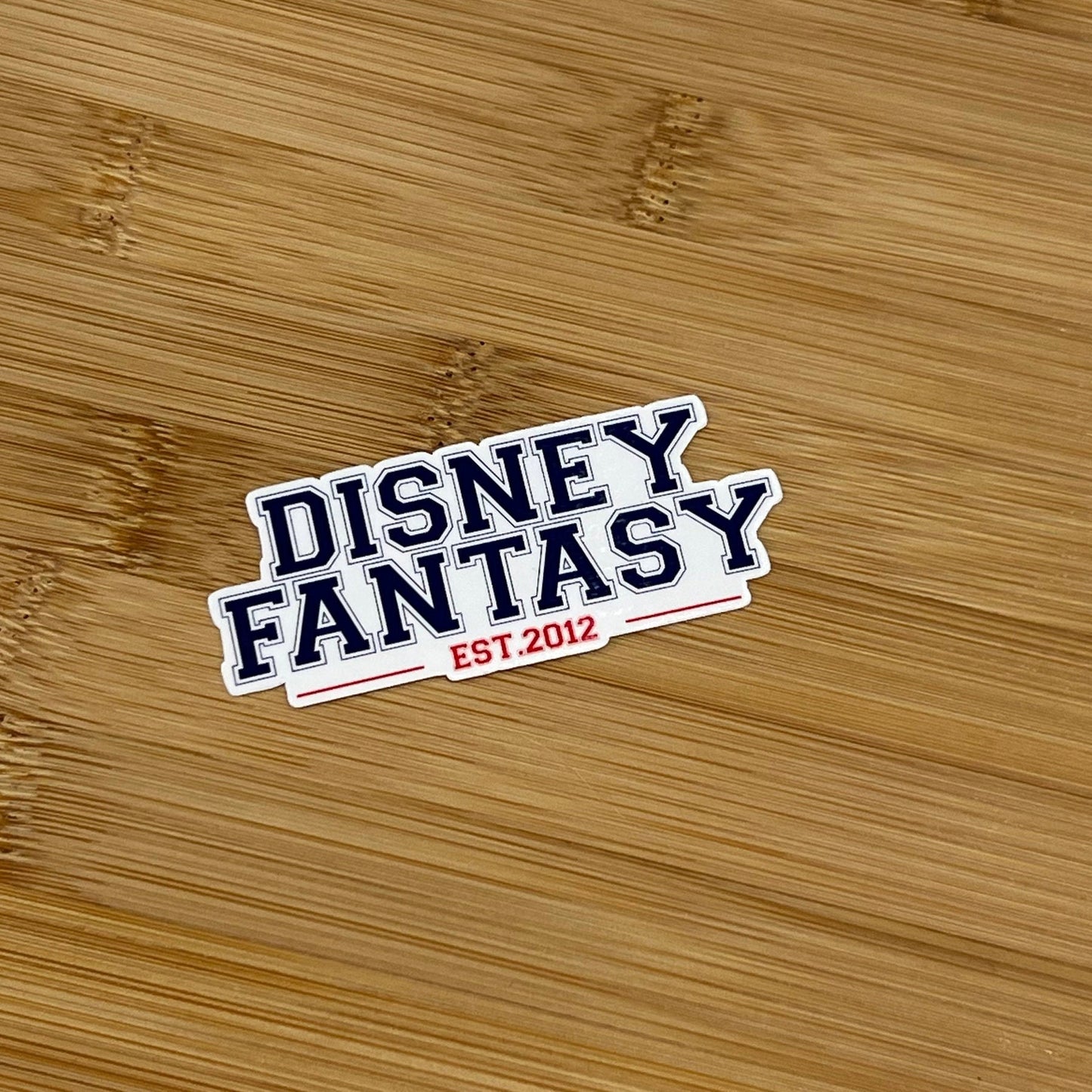 Disney Fantasy Est. 2012 Sticker Disney Cruise  Line