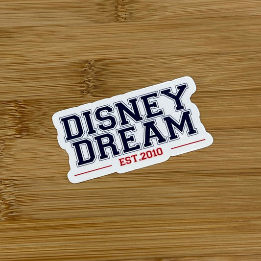 Disney Dream Est. 2010 Sticker Disney Cruise  Line