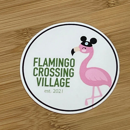 Flamingo Crossing Village Est. 2021 Disney College Program Sticker