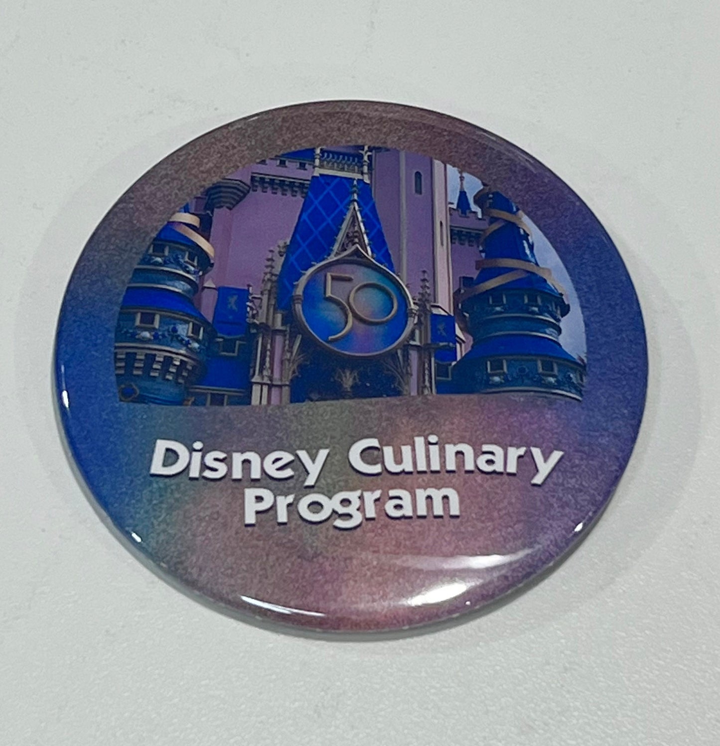 Disney Culinary Program 3" Button