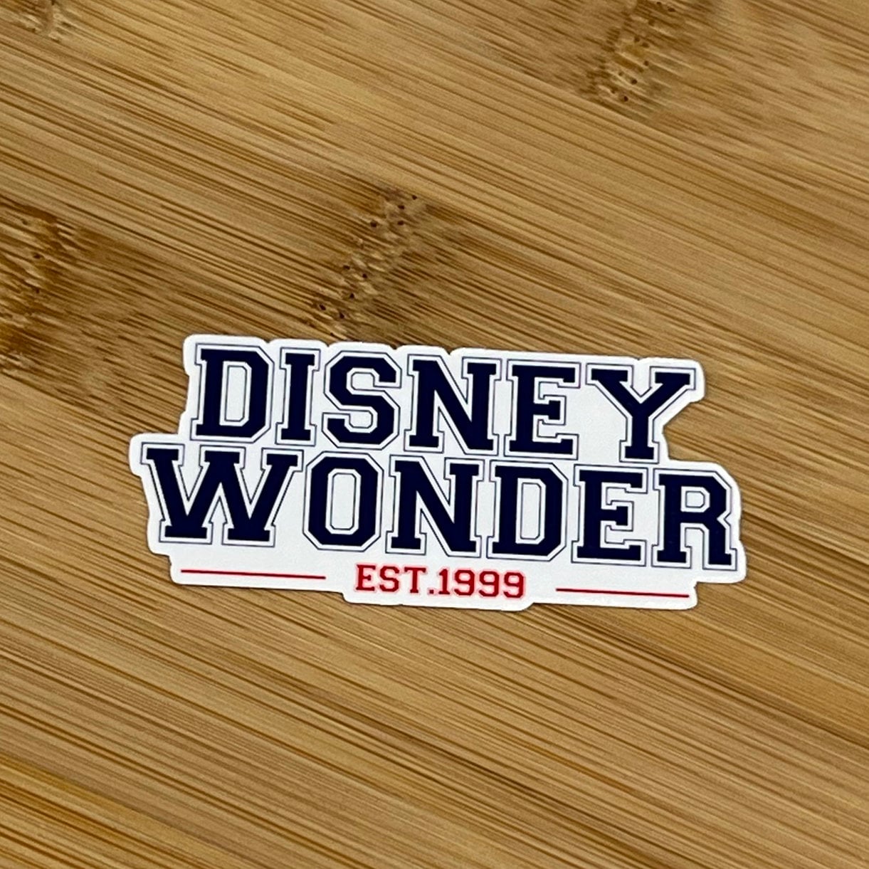 Disney Wonder Est. 1999 Sticker Disney Cruise  Line