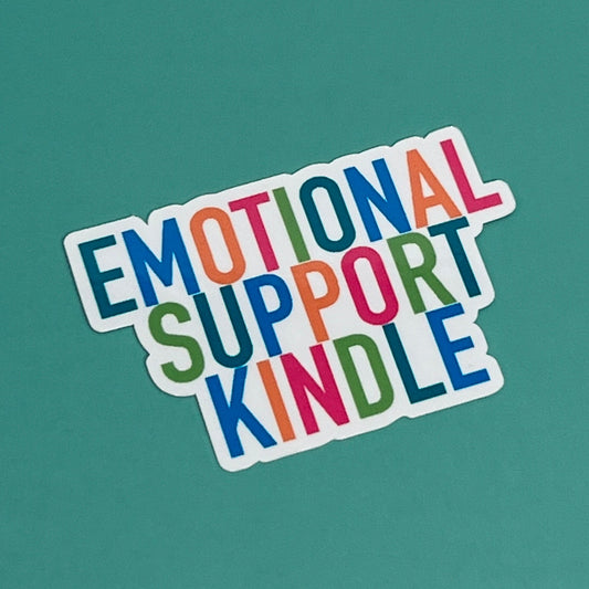 Emotional Support Kindle - Waterproof Sticker